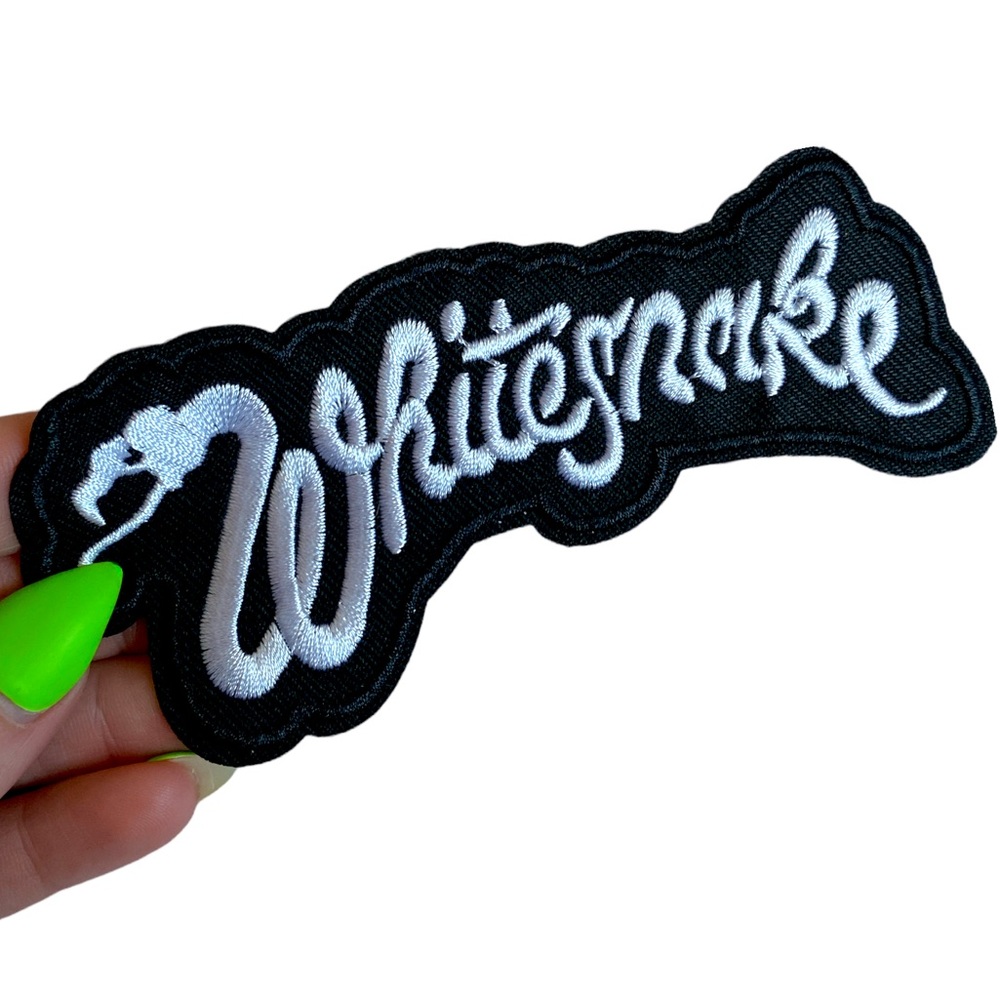 Whitesnake Patch Heavy Metal Band Glam Rock Music British Hardrock Embroidered